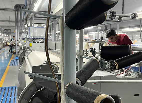 Specialized custom dobby and jacquard pattern weaving setup