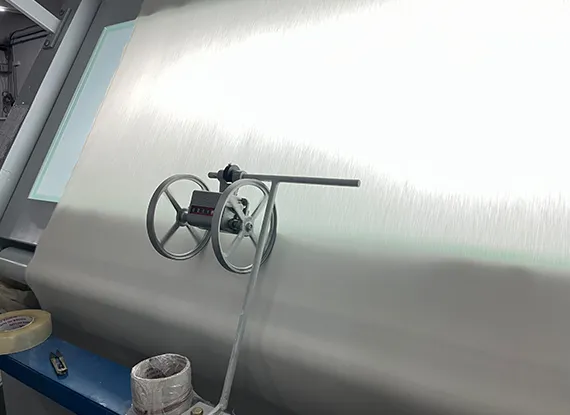 Central textile testing lab for GSM verification and shrinkage control