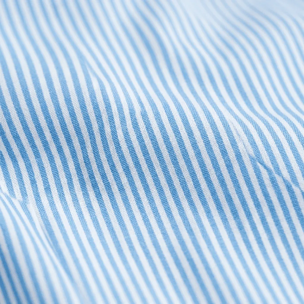 Poplin and Stripes Fabric